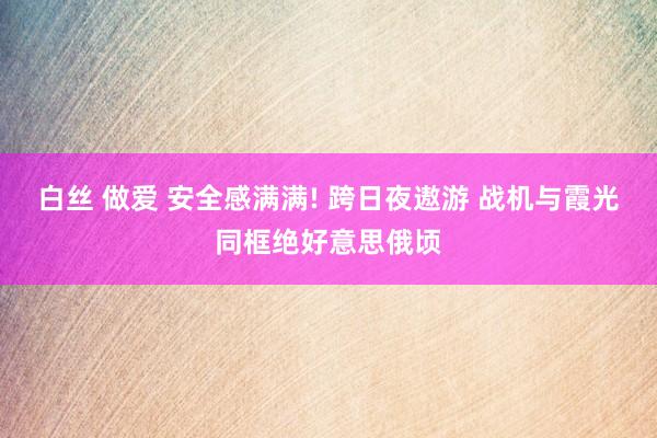 白丝 做爱 安全感满满! 跨日夜遨游 战机与霞光同框绝好意思俄顷