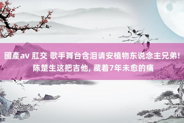 國產av 肛交 歌手舞台含泪请安植物东说念主兄弟! 陈楚生这把吉他, 藏着7年未愈的痛